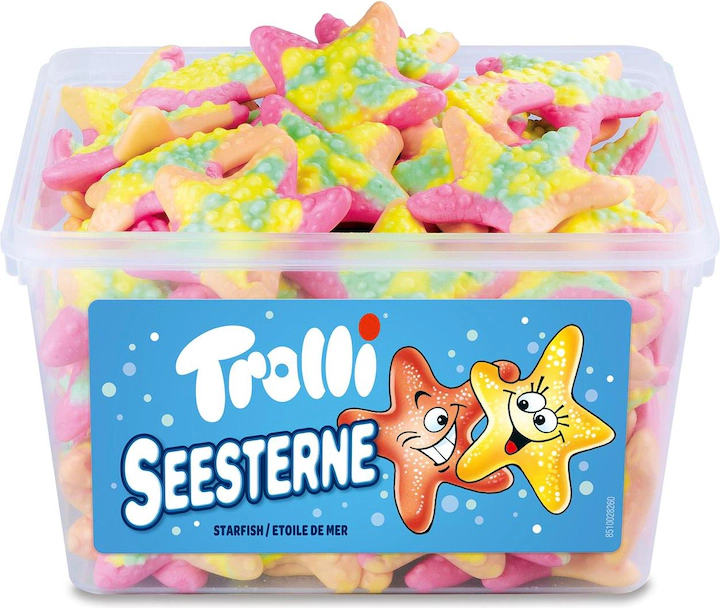 Trolli Seesterne pro 100gr