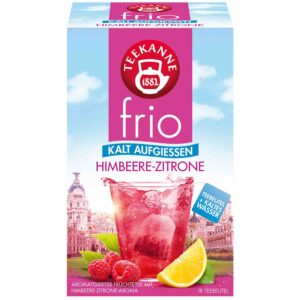 Teekanne frio Himbeere-Zitrone 18er
